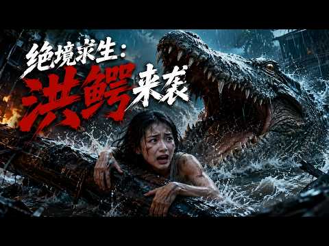 🤖AI短剧|《绝境求生:洪鳄来袭》💥#爆款短剧 #drama #小爱推文 #短剧 #最新短剧 #都市 #爱情 #女频 poster