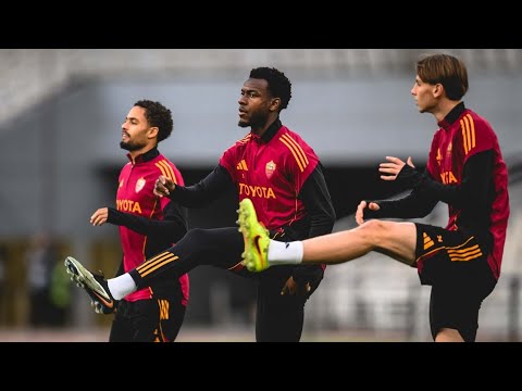 AS Roma training video + photos 28.01.26 #calcio #asroma #europaleague @asroma @ToyotaItalia