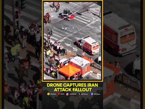 Drone Footage Shows Destruction After Iran’s Strike On Central Israel | WION Shorts