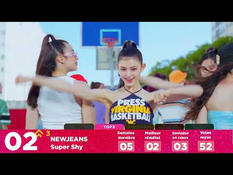 StoryBoard 2 de la vidéo CLASSEMENT KPOP DES ABONNÉS  JUILLET 2023 Semaine 5