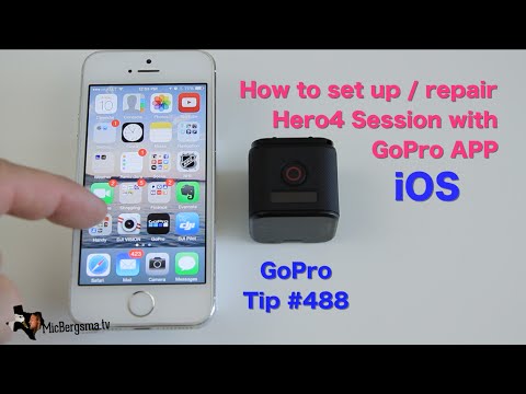 How To Set Up / Repair Hero4 Session With GoPro App IOS - GoPro Tip #488 - UCTs-d2DgyuJVRICivxe2Ktg