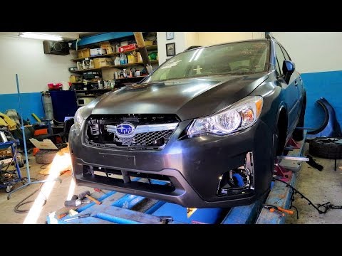 Subaru Crosstrek. Рихтовка. Наборка. Печалька и решение этих печалек.