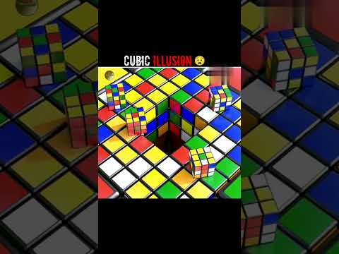 Endless Cubic Illusion 🤒 #Facts