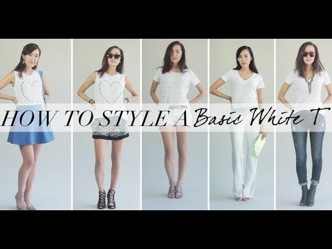 How To Style A Basic White Tshirt | Tranformation - UCZpNX5RWFt1lx_pYMVq8-9g