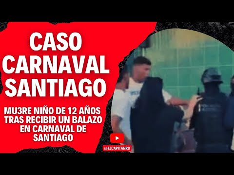 Caso entre Policía y Joven en el Carnaval de Santiago