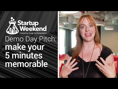 Demo day pitch: make your 5 minutes memorable - UC_x5XG1OV2P6uZZ5FSM9Ttw