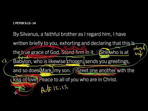 1 Peter 5:13—14 // God’s Grace Creates a Family