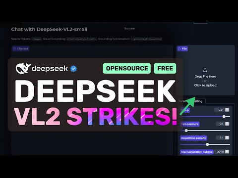 Deepseek VL-2 : Deepseek STRIKES BACK with their NEW CRAZY AI VISION MODEL!
