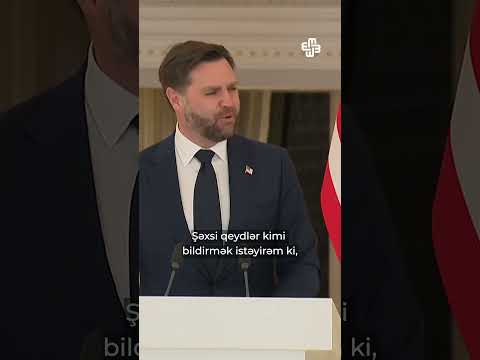 Vens Azərbaycanın vitse-prezidenti ölkə prezidentinin həyat yoldaşı olduğunu zarafatla şərh edib