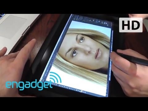 Wacom Cintiq 13HD hands-on | Engadget - UC-6OW5aJYBFM33zXQlBKPNA