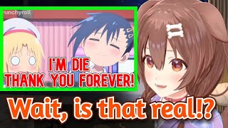 Korone Learns That Her Iconic Line Made It Into an Anime [Hololive]