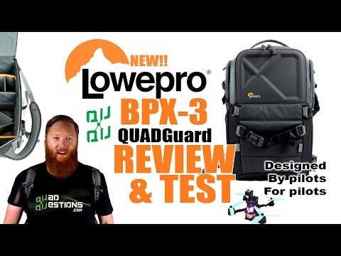 [New Release]  LowePro BPX 3 QuadGuard Bag/Backpack Review & first look! For Drone Racing Pilots - UCKkkTH-ISxfR6EuUUaaX7MA