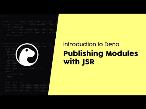 Publishing Modules with JSR