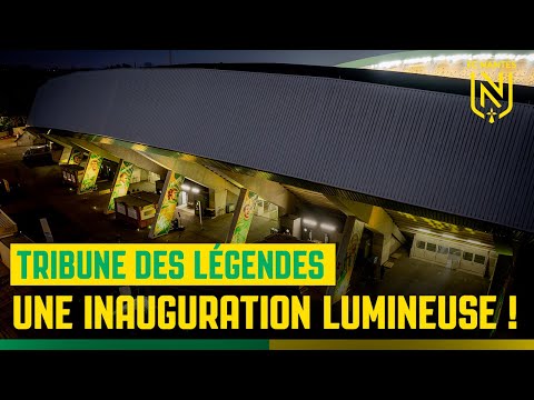 Tribune des Légendes : une inauguration lumineuse !