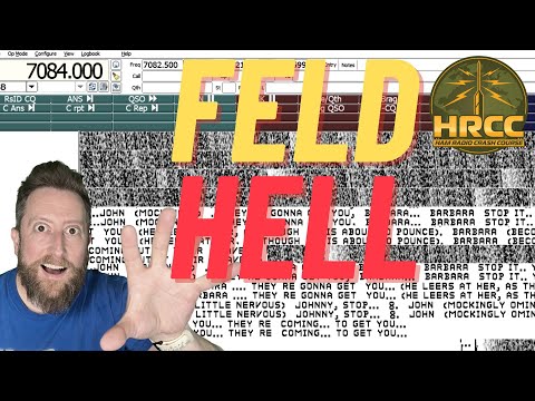 Ready For Hellfest?  Quick Feld-Hell Radio Setup and Use