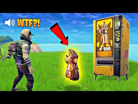 gauntlet in vending machine fortnite fails epic wins 12 fortnite battle royale funny moment - ask fortnite dropper