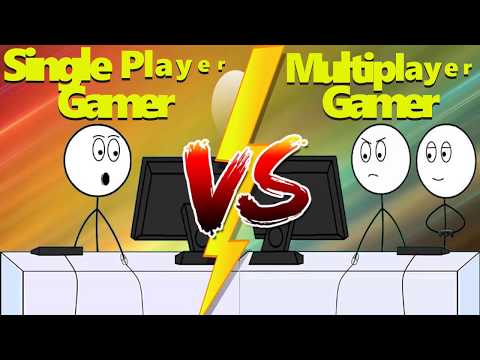 Single Player Gamer vs Multiplayer Gamer