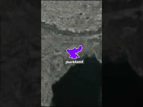 Why is Jharkhand backward even after 25 years? #mapanimation #geopolitics