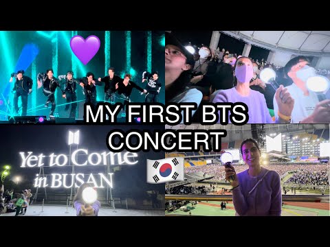 💜🇰🇷MY FIRST BTS CONCERT | ft #ZEPETO #btsBusan #bts