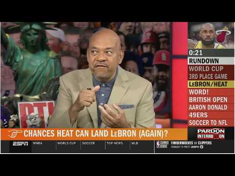 Pardon The Interruption | Wilbon reacts to Heat and Giannis Emerge as LeBron's Top Destination