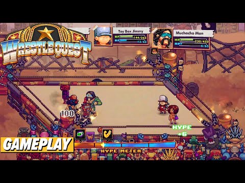WrestleQuest Gameplay | The Best Wrestling Game of the Year?