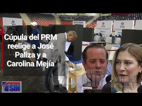 PRM reelige a su presidente y secretaria general