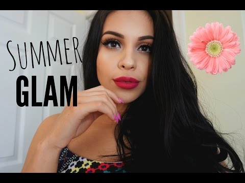 Summer Glam Makeup Tutorial 2016 | JuicyJas - UCqTR5f7YkGro3cPv23SqcqQ