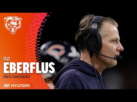 Matt Eberflus commends defense on win vs. Panthers | Chicago Bears video clip