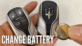 Come sostituire la batteria chiave Maserati GHIBLI