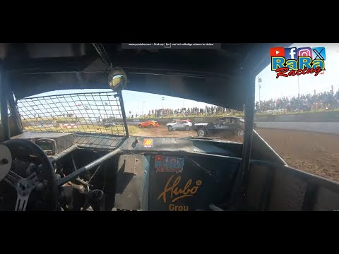 Heat 1 onboard vrijestandaard - MAB TEXEL - 15 juni 2025 - Berend Pars - RaRaRacing - dirt track racing video image
