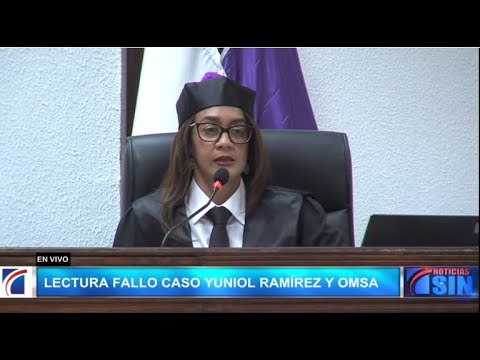 EN VIVO 8/9/2022  Sentencia caso Yuniol Ramírez y Omsa