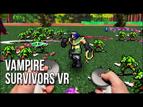 Vampire Survivors VR | Yes, It's Real. This Addicting ...