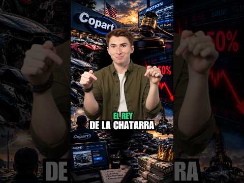 El REY de la CHATARRA 🚗💥👑 #Inversiones #Acciones #Copart #Coches