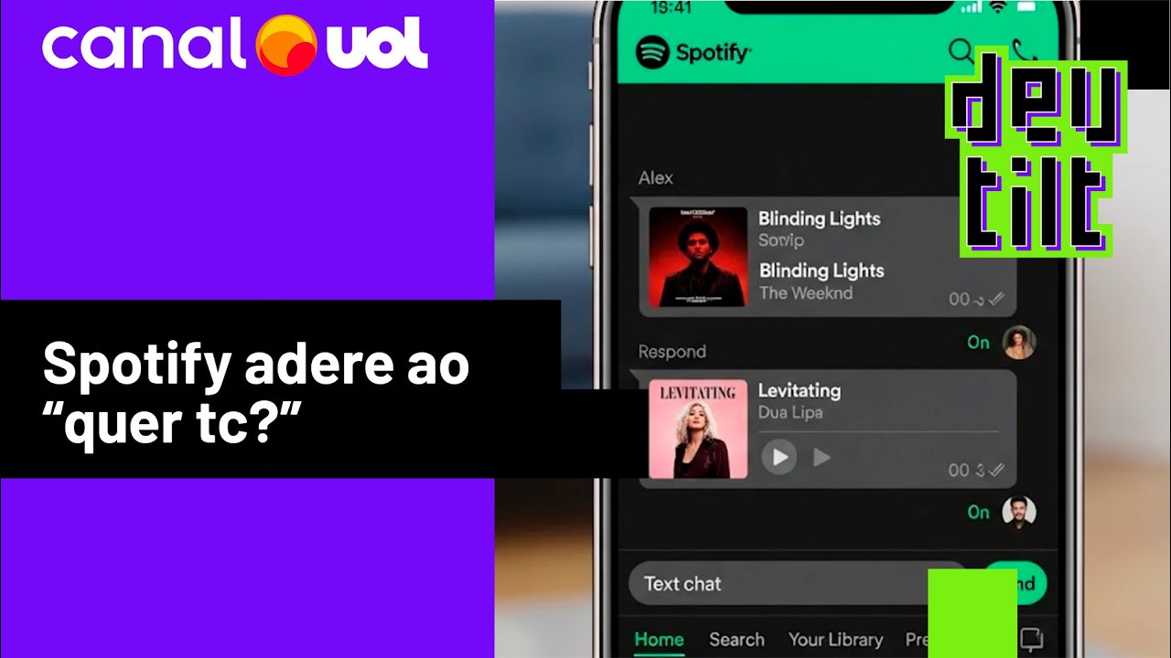 Por que o Spotify ressuscitouchat secreto para trocar música dentro no app