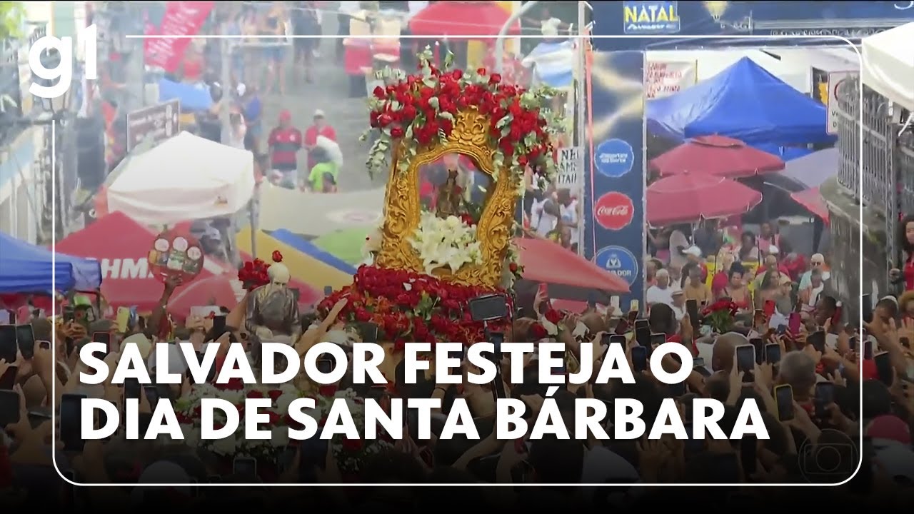 Jornal Hoje Salvador celebra o Dia de Santa Bárbara