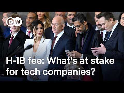 How might Trump's $100,000 fee hike for H-1B visas affect the US labor market? | DW News