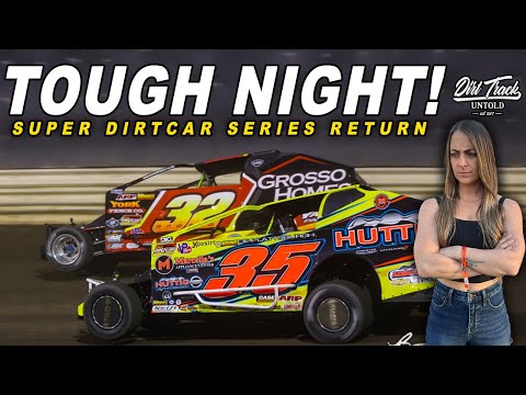 Racing Through The Struggle! New Egypt Speedway Super DIRTcar Series - dirt track racing video image
