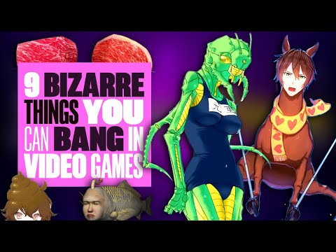 9 Bizarre Things That You Can Bang In Video Games - BEARS! GRASSHOPPERS! HORSE-MEN! POOP?!