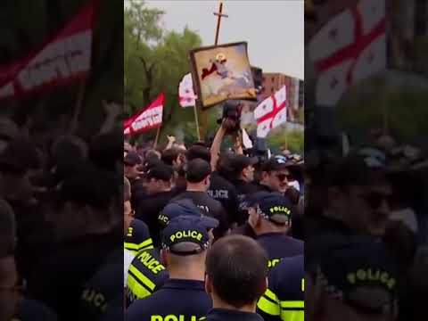 Mob storms LGBT event in Georgia