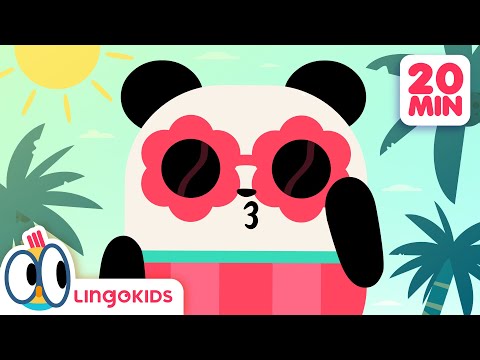 Summer Fun 🌞 Let's Play Safely in the Sun with Songs for Kids! | Lingokids