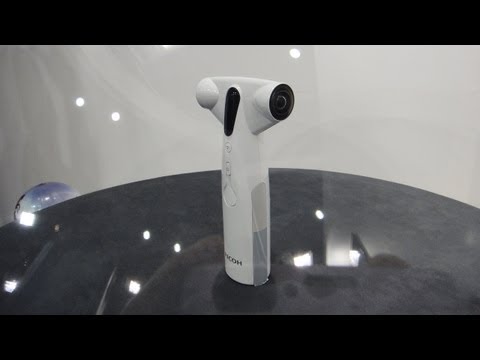 Ricoh Theta prototype - 360° omnidirectional camera connects to your smartphone #DigInfo - UCOHoBDJhP2cpYAI8YKroFbA