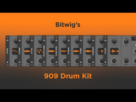 Meet v9, Bitwig's 909-Inspired Drum Family