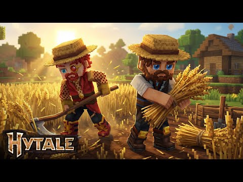 ЗЕМЛЕДЕЛИЕ И СТРАНСТВИЯ! HYTALE С ЕВГЕХОЙ