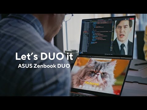 Let's DUO it - ASUS Zenbook DUO (2024) UX8406 #Intel - Effortlessly versatile