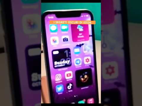 I SEGRETI OSCURI DI iOS26… 😱 #shorts #iphonetricks #ios26 #apple #horror #halloween