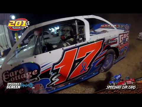 #17 Jason Hall - KDRA - 201 Speedway 8-31-25 - Incar - dirt track racing video image