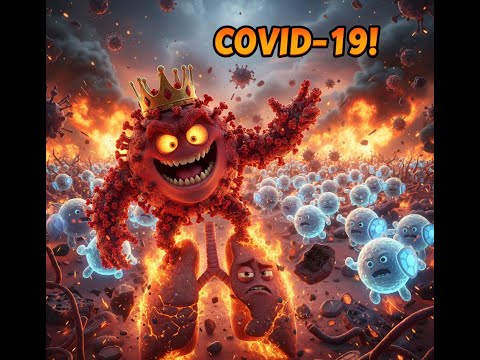 NÍN THỞ: Xem Toàn Bộ Quá Trình "Đại Đế Corona" Xâm Lăng Và Tàn Phá Cơ Thể!