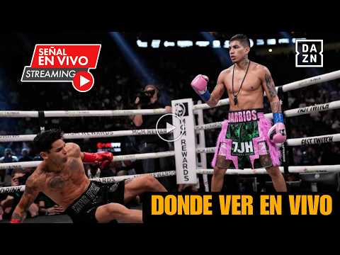 Mario Barrios vs Ryan García EN VIVO Pelea Completa DONDE VER Mario Barrios vs Ryan García CMB hoy
