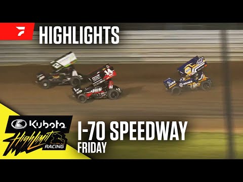Kubota High Limit Racing Friday at I-70 Speedway 6/7/24 | Highlights - dirt track racing video image