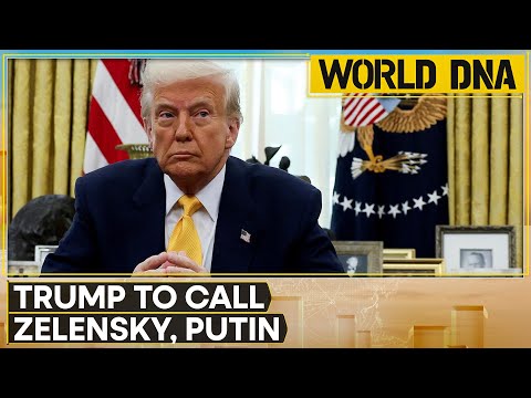 Donald Trump Will Call Vladimir Putin To Discuss Stopping Ukraine War | World DNA | WION
